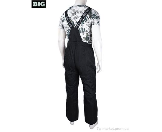 Чоловічі брюки Зима 3917-K91-1 black (5 шт. р.сіткаM-3XL) "BIG" недорого оптом від прямого постачальника, зображення 2 Чоловічі брюки Зима 3917-K91-1 black (5 шт. р.сіткаM-3XL) "BIG" недорого оптом від прямого постачальника, зображення 2