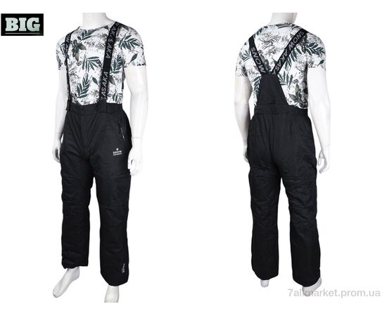 Чоловічі брюки Зима 3917-K91-1 black (5 шт. р.сіткаM-3XL) "BIG" недорого оптом від прямого постачальника, зображення 3 Чоловічі брюки Зима 3917-K91-1 black (5 шт. р.сіткаM-3XL) "BIG" недорого оптом від прямого постачальника, зображення 3