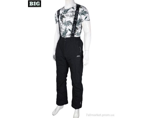 Чоловічі брюки Зима 3917-K89-1 black (5 шт. р.сіткаM-3XL) "BIG" недорого оптом від прямого постачальника Чоловічі брюки Зима 3917-K89-1 black (5 шт. р.сіткаM-3XL) "BIG" недорого оптом від прямого постачальника