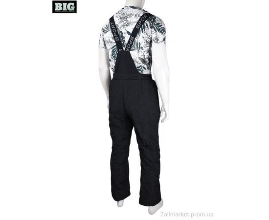 Чоловічі брюки Зима 3917-K89-1 black (5 шт. р.сіткаM-3XL) "BIG" недорого оптом від прямого постачальника, зображення 2 Чоловічі брюки Зима 3917-K89-1 black (5 шт. р.сіткаM-3XL) "BIG" недорого оптом від прямого постачальника, зображення 2