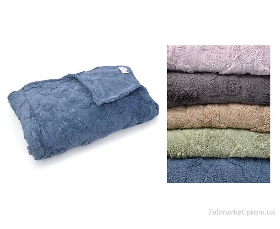 Плед  N15021 mix 200x220см (5 шт. р.сетка One size) "Textile" недорого оптом от прямого поставщика Фотография Плед  N15021 mix 200x220см (5 шт. р.сетка One size) "Textile" недорого оптом от прямого поставщика