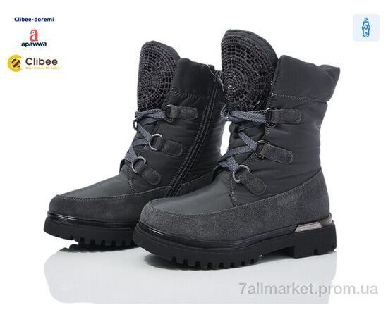 Черевики дитячі зручні Зима YD99-2 (8 пар р.26-31) "Clibee-Doremi" недорого оптом від прямого постачальника Черевики дитячі зручні Зима YD99-2 (8 пар р.26-31) "Clibee-Doremi" недорого оптом від прямого постачальника