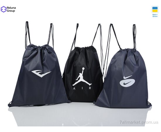 Рюкзак-мешок унисекс  WQ001-2 mix (5 шт. р.сетка ) "Reluna Group" недорого оптом от прямого поставщика, изображение 2 Фотография Рюкзак-мешок унисекс  WQ001-2 mix (5 шт. р.сетка ) "Reluna Group" недорого оптом от прямого поставщика, изображение 2