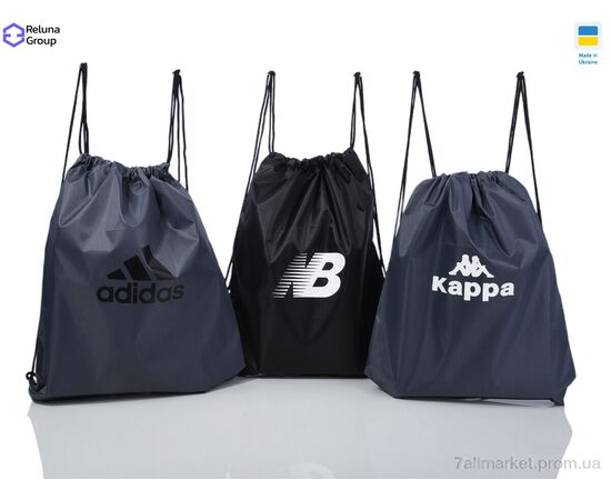 Рюкзак-мешок унисекс  WQ001-3 mix (5 шт. р.сетка ) "Reluna Group" недорого оптом от прямого поставщика, изображение 2 Фотография Рюкзак-мешок унисекс  WQ001-3 mix (5 шт. р.сетка ) "Reluna Group" недорого оптом от прямого поставщика, изображение 2