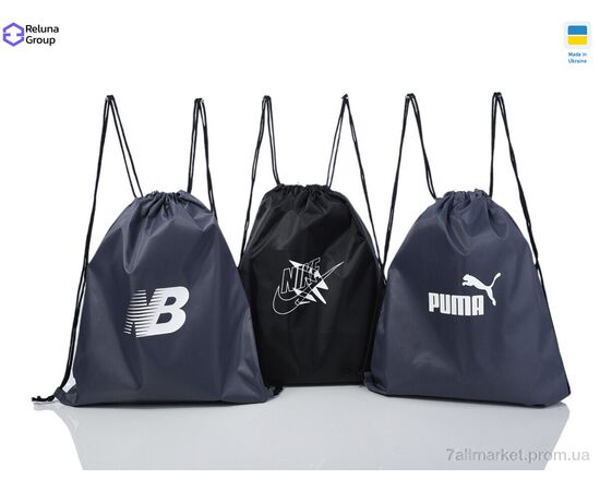 Рюкзак-мешок унисекс  WQ001-8 mix (5 шт. р.сетка ) "Reluna Group" недорого оптом от прямого поставщика, изображение 2 Фотография Рюкзак-мешок унисекс  WQ001-8 mix (5 шт. р.сетка ) "Reluna Group" недорого оптом от прямого поставщика, изображение 2