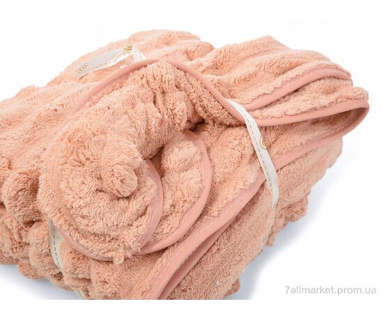 Полотенце Весна/осень 10168-9086 beige набір баня+обличчя (1 шт. р.сетка ) "Obuvok" недорого оптом от прямого поставщика, изображение 2 Фотография Полотенце Весна/осень 10168-9086 beige набір баня+обличчя (1 шт. р.сетка ) "Obuvok" недорого оптом от прямого поставщика, изображение 2