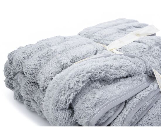 Полотенце Весна/осень 10168-9086 d.grey набір баня+обличчя (1 шт. р.сетка ) "Obuvok" недорого оптом от прямого поставщика, изображение 2 Фотография Полотенце Весна/осень 10168-9086 d.grey набір баня+обличчя (1 шт. р.сетка ) "Obuvok" недорого оптом от прямого поставщика, изображение 2