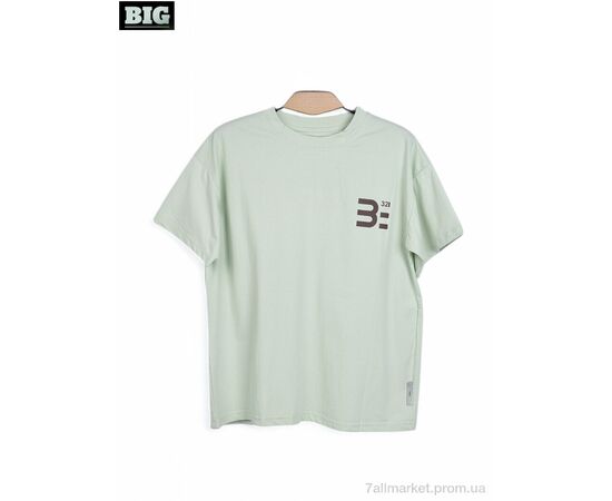 Футболка унісекс Літо 3972-180-3 green (5 шт. р.сітка140-180) "BIG" недорого оптом від прямого постачальника Футболка унісекс Літо 3972-180-3 green (5 шт. р.сітка140-180) "BIG" недорого оптом від прямого постачальника