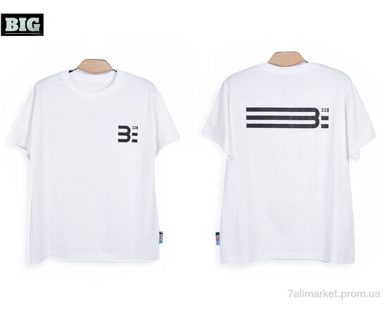 Футболка унісекс Літо 3972-180-4 white (5 шт. р.сітка140-180) "BIG" недорого оптом від прямого постачальника, зображення 3 Футболка унісекс Літо 3972-180-4 white (5 шт. р.сітка140-180) "BIG" недорого оптом від прямого постачальника, зображення 3