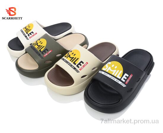 Шльопанці унісекс Літо B7641 mix (24 пар р.36-41) "SCARRHETT" недорого оптом від прямого постачальника Шльопанці унісекс Літо B7641 mix (24 пар р.36-41) "SCARRHETT" недорого оптом від прямого постачальника