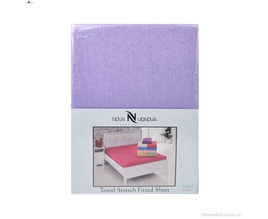 Постільна білизна  01-1 Простирало МАХРОВЕ (160x200)+дві наволочки(50x70) фіолетовий (5 шт. р.сіткаOne size) "NOVA VIDNOVA" недорого оптом від прямого постачальника Постільна білизна  01-1 Простирало МАХРОВЕ (160x200)+дві наволочки(50x70) фіолетовий (5 шт. р.сіткаOne size) "NOVA VIDNOVA" недорого оптом від прямого постачальника