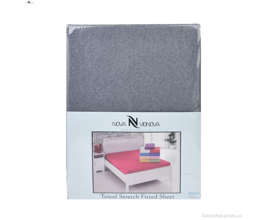 Постільна білизна  01-2 Простирало МАХРОВЕ (100x200)+одна наволочка(50x70) сірий (5 шт. р.сіткаOne size) "NOVA VIDNOVA" недорого оптом від прямого постачальника Постільна білизна  01-2 Простирало МАХРОВЕ (100x200)+одна наволочка(50x70) сірий (5 шт. р.сіткаOne size) "NOVA VIDNOVA" недорого оптом від прямого постачальника