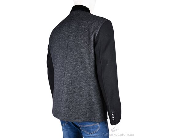 Пальто мужское Весна/осень N0-1 black (08163) (5 шт. р.сетка 46-54) "Obuvok" недорого оптом от прямого поставщика, изображение 2 Фотография Пальто мужское Весна/осень N0-1 black (08163) (5 шт. р.сетка 46-54) "Obuvok" недорого оптом от прямого поставщика, изображение 2