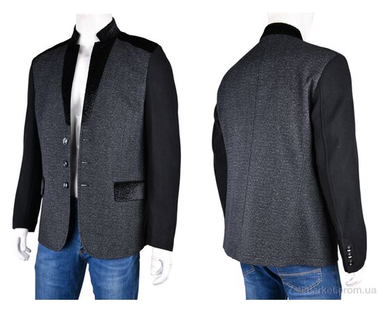 Пальто мужское Весна/осень N0-1 black (08163) (5 шт. р.сетка 46-54) "Obuvok" недорого оптом от прямого поставщика, изображение 3 Фотография Пальто мужское Весна/осень N0-1 black (08163) (5 шт. р.сетка 46-54) "Obuvok" недорого оптом от прямого поставщика, изображение 3