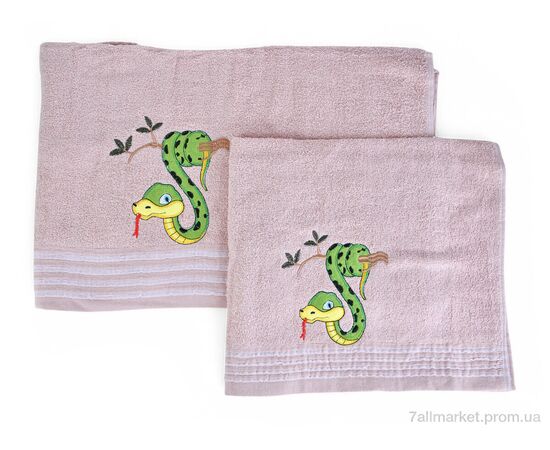 Фотография Полотенце  8923 (10621) 70x140, 50x100 mix (6 шт. р.сетка One size) "Obuvok" недорого оптом от прямого поставщика, изображение 2