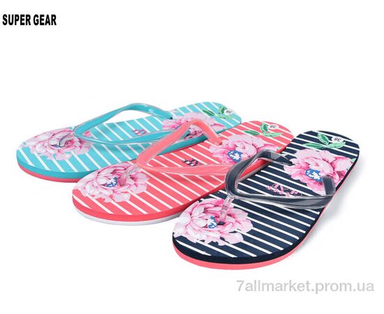 В'єтнамки жіночі Літо A6535 mix (24 пар р.36-41) "Super Gear" недорого оптом від прямого постачальника В'єтнамки жіночі Літо A6535 mix (24 пар р.36-41) "Super Gear" недорого оптом від прямого постачальника