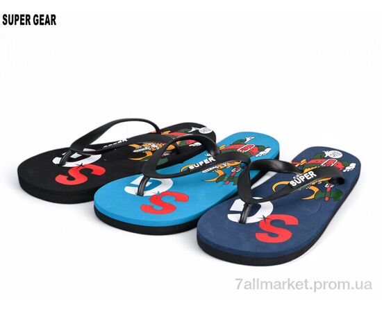 Вьетнамки детские Лето S707 mix (24 пар р.32-35) "Super Gear" недорого оптом от прямого поставщика Фотография Вьетнамки детские Лето S707 mix (24 пар р.32-35) "Super Gear" недорого оптом от прямого поставщика