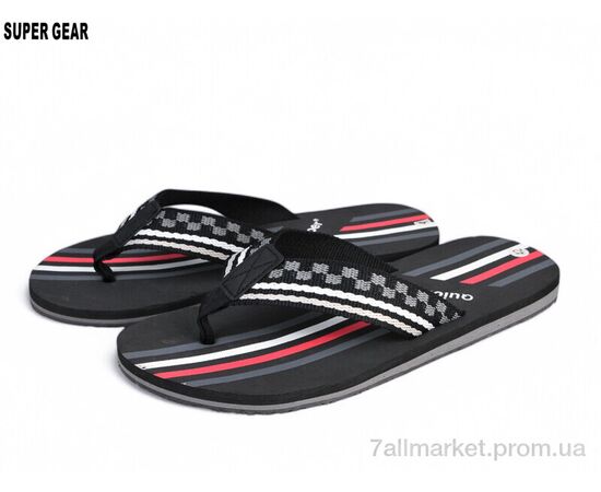 Вьетнамки мужские Лето S768 black (10 пар р.40-45) "Super Gear" недорого оптом от прямого поставщика Фотография Вьетнамки мужские Лето S768 black (10 пар р.40-45) "Super Gear" недорого оптом от прямого поставщика