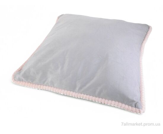 Фотография Подушка  10965 55x55см l.blue (2 шт. р.сетка One size) "Obuvok" недорого оптом от прямого поставщика, изображение 3