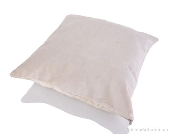 Фотография Подушка  1513 (11120) beige 45x45см (2 шт. р.сетка One size) "Obuvok" недорого оптом от прямого поставщика, изображение 2