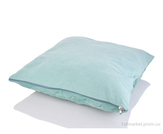 Фотография Подушка  1513 (11117) green 45x45см (2 шт. р.сетка One size) "Obuvok" недорого оптом от прямого поставщика, изображение 2