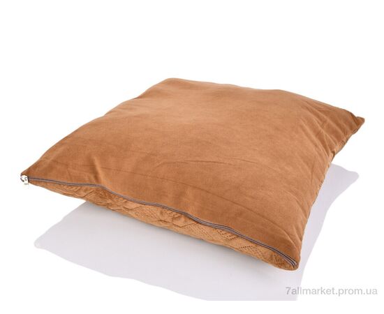 Фотография Подушка  1514 (11123) brown 45x45см (2 шт. р.сетка One size) "Obuvok" недорого оптом от прямого поставщика, изображение 2