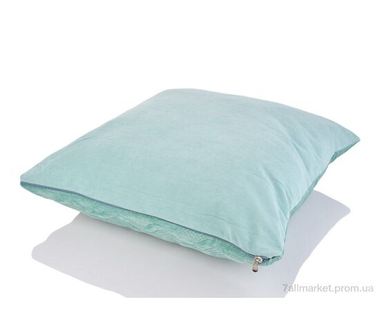 Фотография Подушка  1514 (11122) green 45x45см (2 шт. р.сетка One size) "Obuvok" недорого оптом от прямого поставщика, изображение 2