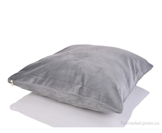 Фотография Подушка  1514 (11124) grey 45x45см (2 шт. р.сетка One size) "Obuvok" недорого оптом от прямого поставщика, изображение 2