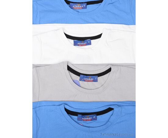 Футболка дитяча Літо 30547 mix (4 шт. р.сітка3-6) "OL" недорого оптом від прямого постачальника, зображення 3 Футболка дитяча Літо 30547 mix (4 шт. р.сітка3-6) "OL" недорого оптом від прямого постачальника, зображення 3