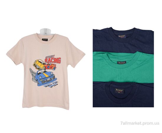 Футболка дитяча Літо 19360-1 mix (4 шт. р.сітка5-8) "OL" недорого оптом від прямого постачальника Футболка дитяча Літо 19360-1 mix (4 шт. р.сітка5-8) "OL" недорого оптом від прямого постачальника