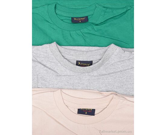 Футболка дитяча Літо 19354-1 mix (4 шт. р.сітка5-8) "OL" недорого оптом від прямого постачальника, зображення 3 Футболка дитяча Літо 19354-1 mix (4 шт. р.сітка5-8) "OL" недорого оптом від прямого постачальника, зображення 3