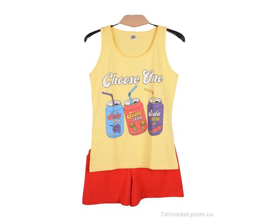 Костюм дитячий Літо 003 mix (4 шт. р.сіткаS-M) "OL" недорого оптом від прямого постачальника, зображення 2 Костюм дитячий Літо 003 mix (4 шт. р.сіткаS-M) "OL" недорого оптом від прямого постачальника, зображення 2