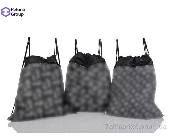 Рюкзак-мешок унисекс  N647-1TM mix (5 шт. р.сетка ) "Reluna Group" недорого оптом от прямого поставщика Фотография Рюкзак-мешок унисекс  N647-1TM mix (5 шт. р.сетка ) "Reluna Group" недорого оптом от прямого поставщика