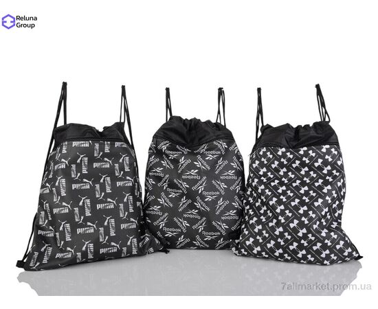Рюкзак-мешок унисекс  N647-1TM mix (5 шт. р.сетка ) "Reluna Group" недорого оптом от прямого поставщика, изображение 2 Фотография Рюкзак-мешок унисекс  N647-1TM mix (5 шт. р.сетка ) "Reluna Group" недорого оптом от прямого поставщика, изображение 2