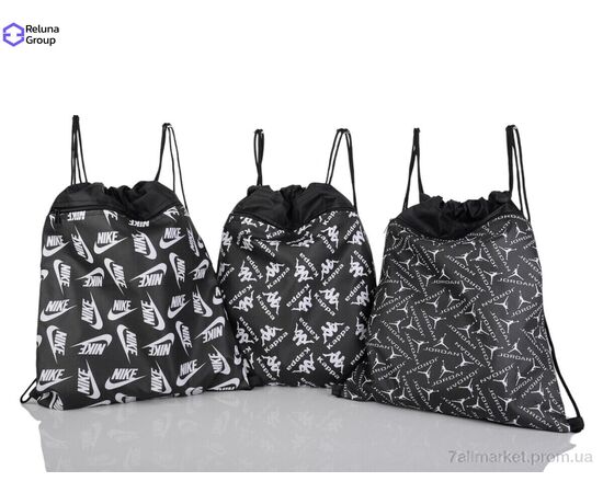 Фотография Рюкзак-мешок унисекс  N647-2TM mix (5 шт. р.сетка ) "Reluna Group" недорого оптом от прямого поставщика, изображение 2