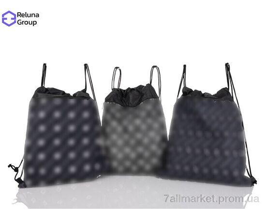 Рюкзак-мешок унисекс  N647-3TM mix (5 шт. р.сетка ) "Reluna Group" недорого оптом от прямого поставщика Фотография Рюкзак-мешок унисекс  N647-3TM mix (5 шт. р.сетка ) "Reluna Group" недорого оптом от прямого поставщика