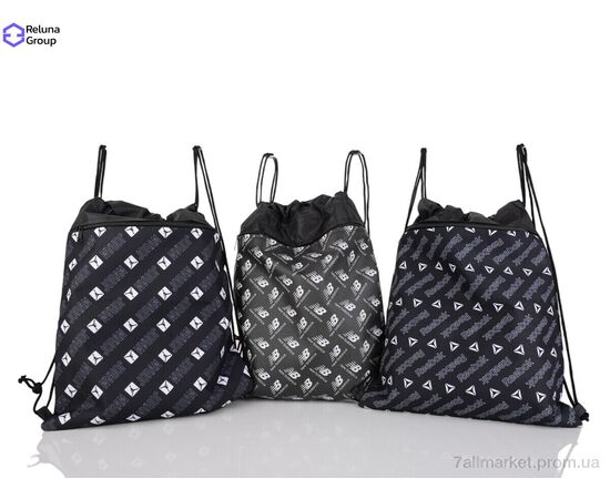 Рюкзак-мешок унисекс  N647-3TM mix (5 шт. р.сетка ) "Reluna Group" недорого оптом от прямого поставщика, изображение 2 Фотография Рюкзак-мешок унисекс  N647-3TM mix (5 шт. р.сетка ) "Reluna Group" недорого оптом от прямого поставщика, изображение 2