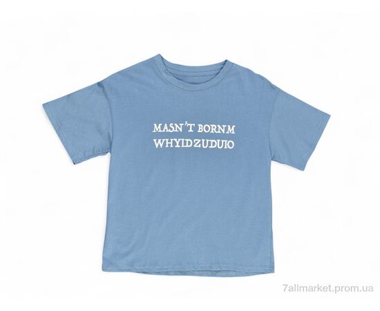 Футболка детская Лето 819 blue (5 шт. р.сетка 110-150) "Baron" недорого оптом от прямого поставщика Фотография Футболка детская Лето 819 blue (5 шт. р.сетка 110-150) "Baron" недорого оптом от прямого поставщика