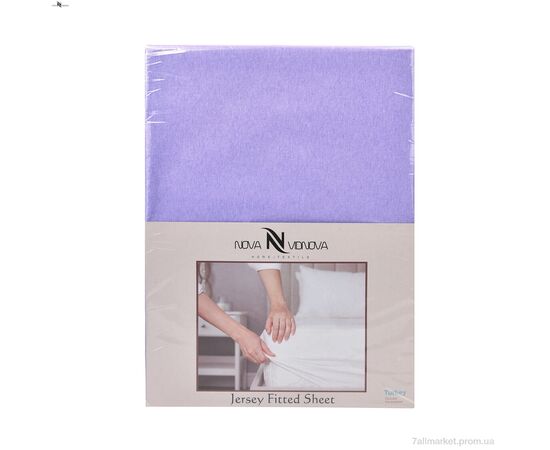 Постільна білизна  101-1 Простирало ТРИКОТАЖНЕ (120x200)+одна наволочка(50x70) фіолетовий (5 шт. р.сіткаOne size) "NOVA VIDNOVA" недорого оптом від прямого постачальника Постільна білизна  101-1 Простирало ТРИКОТАЖНЕ (120x200)+одна наволочка(50x70) фіолетовий (5 шт. р.сіткаOne size) "NOVA VIDNOVA" недорого оптом від прямого постачальника