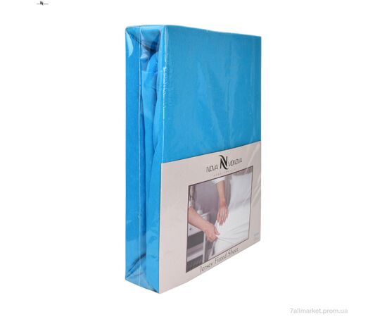 Постільна білизна  101-4 Простирало ТРИКОТАЖНЕ (120x200)+одна наволочка(50x70) блакитний (5 шт. р.сіткаOne size) "NOVA VIDNOVA" недорого оптом від прямого постачальника, зображення 2 Постільна білизна  101-4 Простирало ТРИКОТАЖНЕ (120x200)+одна наволочка(50x70) блакитний (5 шт. р.сіткаOne size) "NOVA VIDNOVA" недорого оптом від прямого постачальника, зображення 2