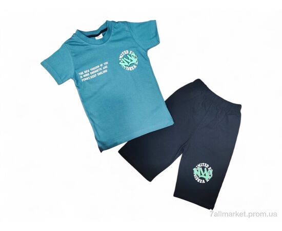 Костюм дитячий Літо 6682 бірюзовий (6 шт. р.сітка4-10) "Kids-modnik" недорого оптом від прямого постачальника Костюм дитячий Літо 6682 бірюзовий (6 шт. р.сітка4-10) "Kids-modnik" недорого оптом від прямого постачальника