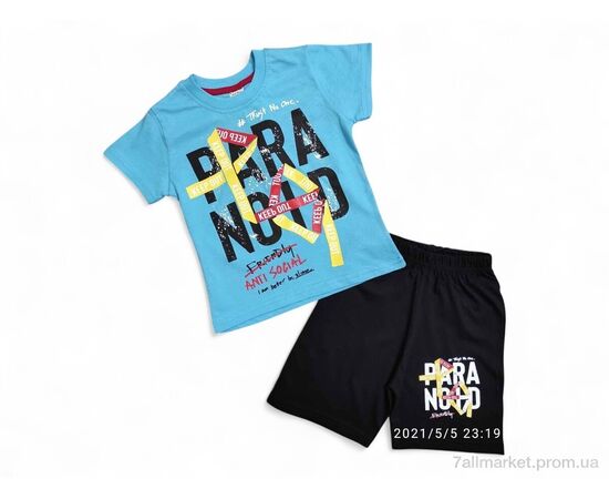 Костюм дитячий Літо 8172 блакитний (4 шт. р.сітка2-5) "Kids-modnik" недорого оптом від прямого постачальника Костюм дитячий Літо 8172 блакитний (4 шт. р.сітка2-5) "Kids-modnik" недорого оптом від прямого постачальника