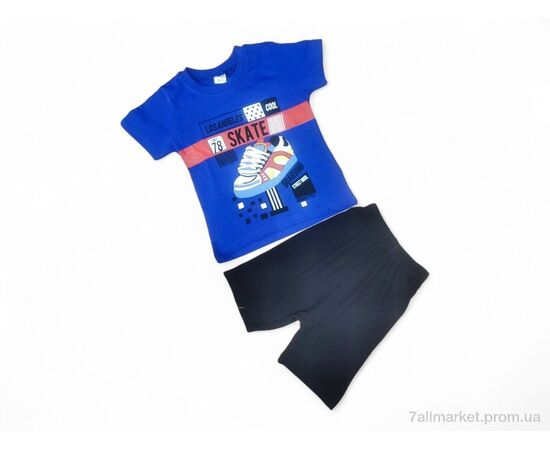 Костюм детский Лето 21105 електрик (4 шт. р.сетка 3-6) "Kids-modnik" недорого оптом от прямого поставщика Фотография Костюм детский Лето 21105 електрик (4 шт. р.сетка 3-6) "Kids-modnik" недорого оптом от прямого поставщика