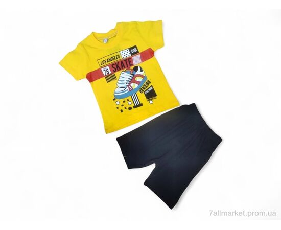 Костюм дитячий Літо 21105 жовтий (4 шт. р.сітка3-6) "Kids-modnik" недорого оптом від прямого постачальника Костюм дитячий Літо 21105 жовтий (4 шт. р.сітка3-6) "Kids-modnik" недорого оптом від прямого постачальника