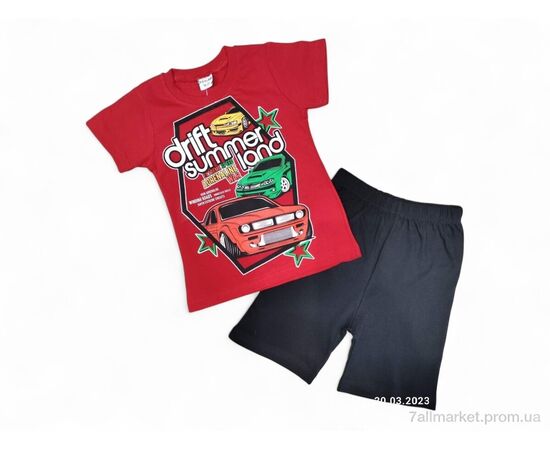 Костюм дитячий Літо 21105 червоний (4 шт. р.сітка3-6) "Kids-modnik" недорого оптом від прямого постачальника Костюм дитячий Літо 21105 червоний (4 шт. р.сітка3-6) "Kids-modnik" недорого оптом від прямого постачальника