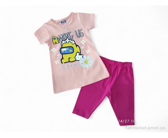 Костюм дитячий Літо 2002 пудрово-малиновий (4 шт. р.сітка3-6) "Kids-modnik" недорого оптом від прямого постачальника Костюм дитячий Літо 2002 пудрово-малиновий (4 шт. р.сітка3-6) "Kids-modnik" недорого оптом від прямого постачальника