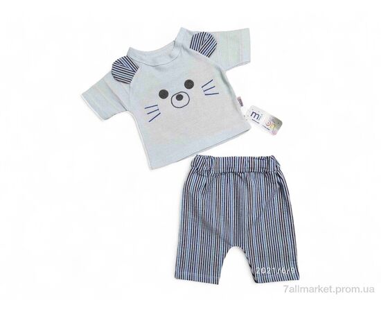 Костюм дитячий Літо 2304 біло-синій (3 шт. р.сітка3-9) "Kids-modnik" недорого оптом від прямого постачальника Костюм дитячий Літо 2304 біло-синій (3 шт. р.сітка3-9) "Kids-modnik" недорого оптом від прямого постачальника