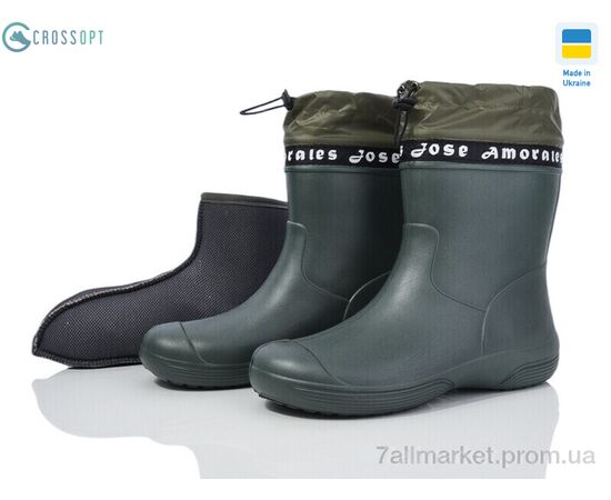 Сапоги из пены унисекс Весна/осень 119285 с чулком (6 пар р.36-41) "CROSSOPT" недорого оптом от прямого поставщика Фотография Сапоги из пены унисекс Весна/осень 119285 с чулком (6 пар р.36-41) "CROSSOPT" недорого оптом от прямого поставщика