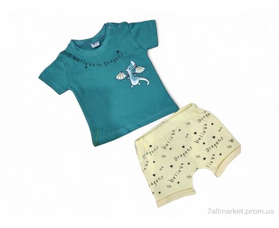 Костюм дитячий Літо 53454 зелений (4 шт. р.сітка9-24) "Kids-modnik" недорого оптом від прямого постачальника Костюм дитячий Літо 53454 зелений (4 шт. р.сітка9-24) "Kids-modnik" недорого оптом від прямого постачальника