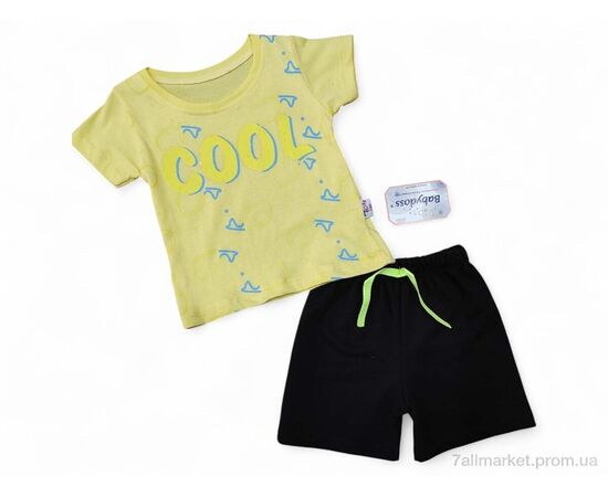 Костюм дитячий Літо 5613 жовтий (4 шт. р.сітка9-18) "Kids-modnik" недорого оптом від прямого постачальника Костюм дитячий Літо 5613 жовтий (4 шт. р.сітка9-18) "Kids-modnik" недорого оптом від прямого постачальника